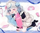 歌ってみた・MVの一枚絵、合唱立ち絵お描きします 透明感抜群！オリジナルイラストで魅力をプラス！ イメージ1