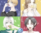 キャラクター入り１枚絵制作します 絵柄幅広め！ 様々な用途に対応します イメージ9