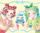 商用利用無料！バストアップ・立ち絵作成いたします IRIAM対応作成可能・１枚絵やアイコンに！ イメージ7