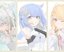 透明感のある色味・印象に残るイラストを描きます 落ち着いた色味が好きな方におすすめです！ イメージ3