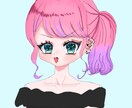 簡易的なアイコン描きます 最短当日納品！二次創作可能です♪ イメージ1