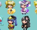 RPGツクール用ドット絵キャラクター制作します RPGツクール公式DLC制作歴約9年ドット絵師です。 イメージ6