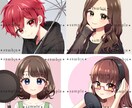 商業利用＆簡単な小物込み★アイコンお描きます SNSなどのアイコンに！お気軽にご相談ください！ イメージ9
