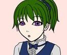 ガールズイラスト風のイラストアイコンお描きします シンプルかわいいガールズイラスト風アイコンお作りします イメージ6