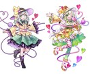 キャラデザ・立ち絵・ミニキャラなど描きます 用途自由！改変・商用利用OKなイラスト&キャラデザ イメージ2