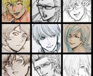 かっこいい男性キャラクターを描きます SNSアイコン、腐、夢なんでも描きます！ イメージ8