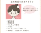 SNSやブログに♪あなたらしいアイコンを描きます 個性とかわいらしさをバランスよくつめこみます♪ イメージ2
