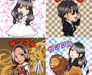 ビックリマンシール風の似顔絵イラストを描きます SNSのアイコンやプレゼントなどに♪ イメージ8