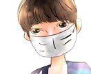 似顔絵アイコンを写真からお描きします レトロな雰囲気のイラストをアイコンにしてみませんか？ イメージ8