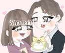 夢絵･単体イラスト描きます アニメキャラや歌い手様などの夢絵、または単体絵など描きます！ イメージ1