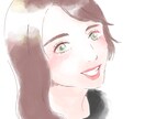 お試し価格♡SNSなどのアイコン水彩風に描きます アイコンやビジネス、プレゼントにピッタリな似顔絵を描きます！ イメージ2