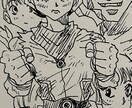 昔のロボットアニメが好きなので、がんばります ロボットデザインも得意ですが、キャラクターも描けます‼️ イメージ6