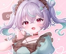 目を惹く可愛いイラストを制作します アイコン、立ち絵、MV用等の等身イラストを制作します！ イメージ3