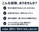 初回限定！Amazonのプロがご相談にお答えします お試し30分で悩みの正体を特定｜広告以外もOK イメージ2