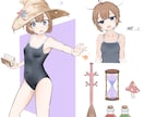 光を意識した、キャラが美しく見栄えする絵を描きます オリジナル・Vライバーの活動絵など喜んで イメージ5