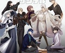 TRPG、ゲーム用の立ち絵描きます 美少女から筋骨隆々な男性まで幅広く取り扱います イメージ4