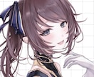かわいいアイコン描きます SNS向アイコン！お顔メインのかわいいイラスト！作成します！ イメージ2