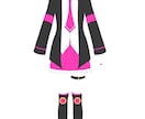 女性用衣装描きます かっこいい又は可愛い衣装デザイン致します イメージ2
