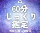 1時間しっかりと占います ジャンル問わずあなたが占いたいことを1時間しっかり占います イメージ1