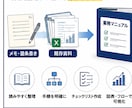 メモ・既存資料から業務マニュアル手順書を作成します バラバラな情報を整理し見やすく分かりやすい手順書に仕上げます イメージ1