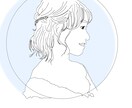 シンプルで嫌味のない似顔絵アイコンを描きます 商業みがなく、さっぱりしたおしゃれなアイコンが欲しい方に！ イメージ1