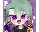 最短1日！デフォルメアイコン 描きます SNSアイコンに困っていませんか？可愛くお描きします！ イメージ1