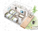 表情イキイキな手描きパースを作成します 伝わる！シンプルなカットで説得力up イメージ5