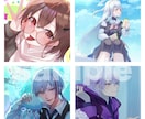 立ち絵/一枚絵/ご希望のイラストを描きます 細かな描き込み大歓迎/ご依頼経験件数500↑ イメージ1