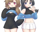 オリキャラ、夢主描きます 一枚絵から立ち絵まで対応します！ イメージ2