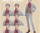 TRPG等の立ち絵、夢絵等作成致します TRPG等立ち絵、アイコン、表情差分 イメージ3