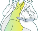 シンプルな線と色で人物や動物のイラストを描きます 【商用利用OK】オリジナリティのあるイラストでブランド力UP イメージ4