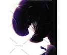 光強めの顔イラスト描きます 【ラフ案無制限・アイコン・キービジュアル・ポスター・MV等】 イメージ7
