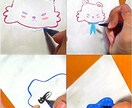 マーカーやクレヨンの手書きアイコン描きます デジタルにはない温もり。SNSやカードに最適です イメージ6