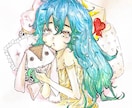 オリジナルキャラクターや似顔絵色紙を描きます どんなキャラでも可愛く描きます〜！色紙なので、部屋に飾れます イメージ2
