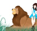 人や動物(全身)描きます あなたの理想・願いを叶えます！SNSのアイコン、夢絵などに！ イメージ6