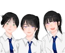 かわいいイラストのアイコンを描きます 他の人とはどこか違う、個性的なイラストを描きます イメージ1