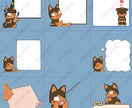 人外キャラのLINEスタンプを作成します あなただけのLINEスタンプを作りませんか？ イメージ2