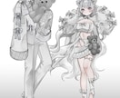 全身イラスト(立ち絵)制作します IRIAM立ち絵◯TRPG◯商業利用◯キャラクターデザイン◯ イメージ5