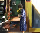小説、雑誌の表紙や挿絵を描きます 世界観を大切にした背景込みのイラストを細かく描きます。 イメージ4