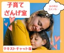 チャットで子育て懺悔☆悩みや後悔うかがいます 「言い過ぎた」「どうしたらよかったの？」等ささいな事もどうぞ イメージ1