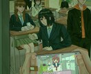 無料修正制限なし！1枚絵、キャラクター書き上げます カワイイ系、儚い系からホラー系まで！幅広く描きます! イメージ3