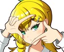 アイコン作成承ります くっきりした線画で小さく表示されてもキャラのイメージがわかる イメージ1