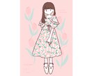 コーディネートイラストを描きます キャラに似合いそうな服や、あなたの服装をイラスト化します！ イメージ3