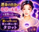 運命の出会いと希望の未来への道筋を占います 迷いの中にある答えを静かに導くタロット イメージ1