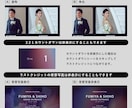 韓国ライク大人な前撮りオープニングムービー作ります 和装前撮りとも相性◎！色やフォント変更、写真の角丸も可能！ イメージ9