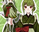 1点物！抹茶の女の子の立ち絵を販売します IRIAMやTRPGなど用途様々！ イメージ1