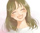 可愛い女性のアイコンイラスト描きます ぱっと目を惹く表情の女性を心を込めてお描きします！ イメージ3