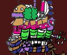 オリジナルイラストをかけます メッセージでご注文受け付けておりますのでよろしくお願いします イメージ1