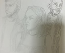 似顔絵を描きます 美大卒の本格的なサービスを提供します。 イメージ3