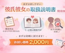彼氏・彼女の取扱説明書簡易版をPDFで作成します 相手との関係性をわかりやすくPDFで整理します イメージ1